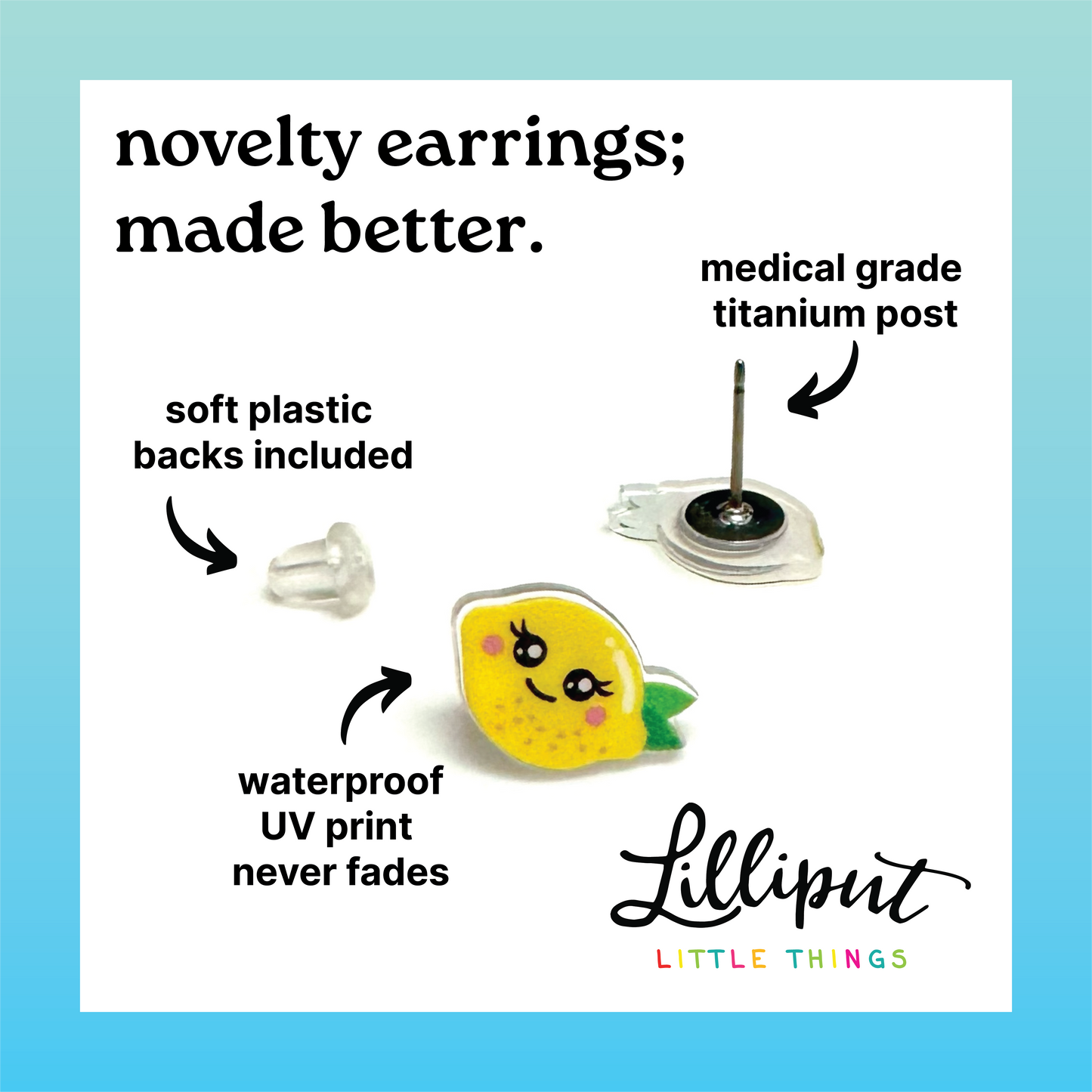 Pickle Earrings