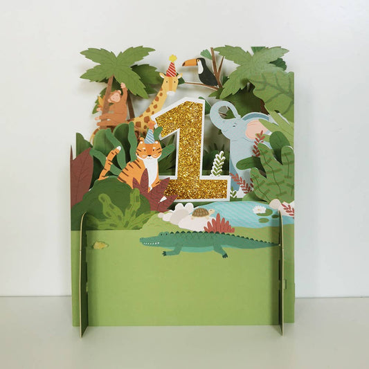 Children's Pop Up Age Card