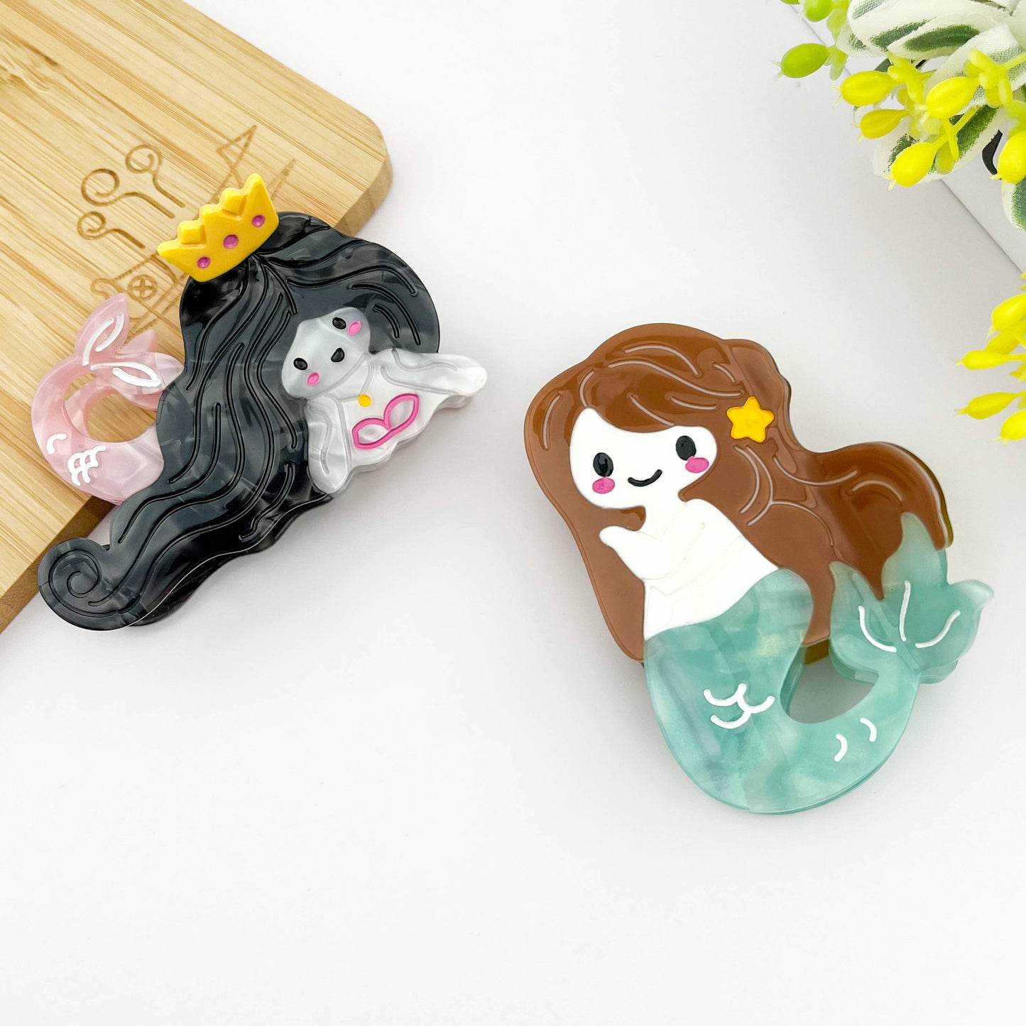 Mermaid Hair Claw Clip