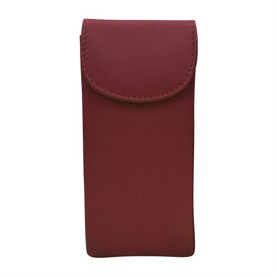 Leather Double Eyeglass Case