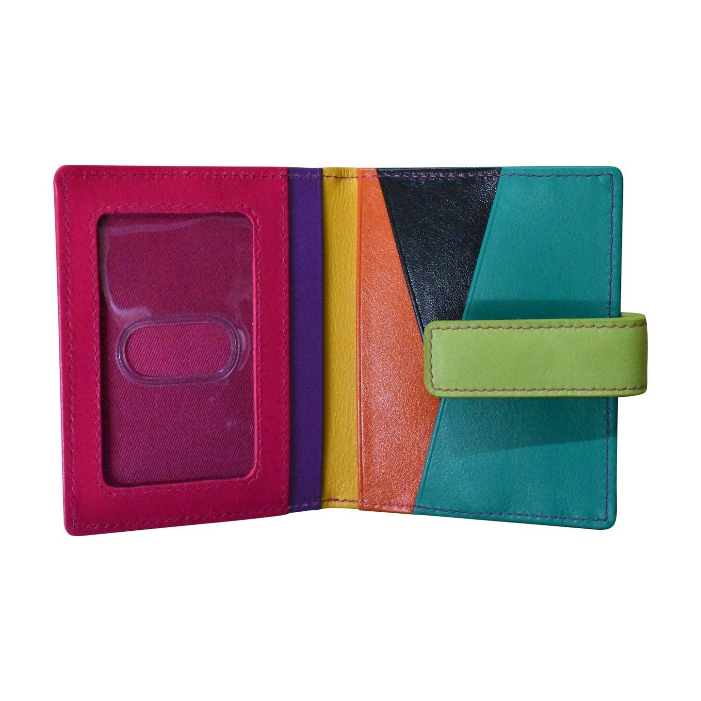MINI ASYMMETRIC CARD WALLET WITH TAB