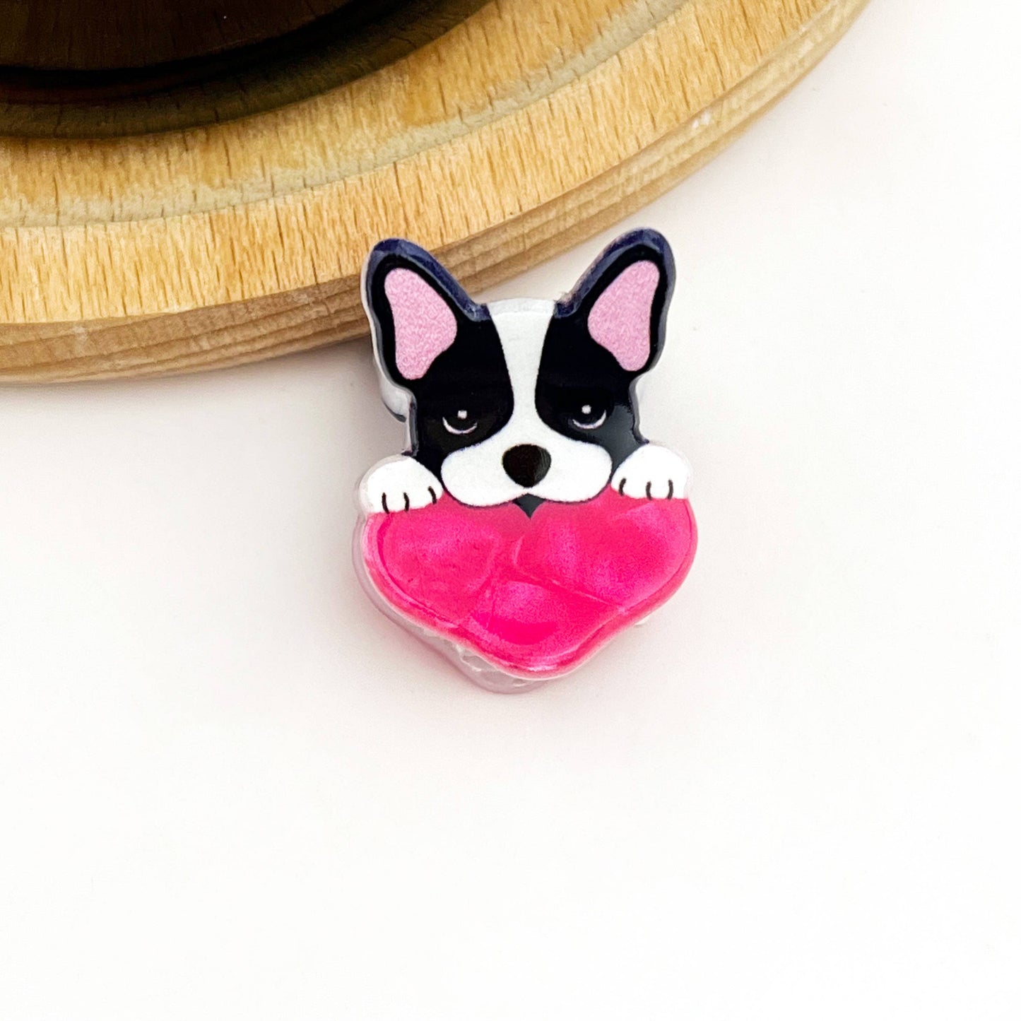 Mini Dog Series Hair Claw Clip