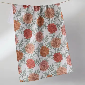 Marigold Manor Tea Towel