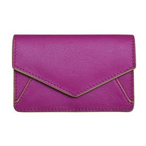 Leather Envelope Business Card Holder