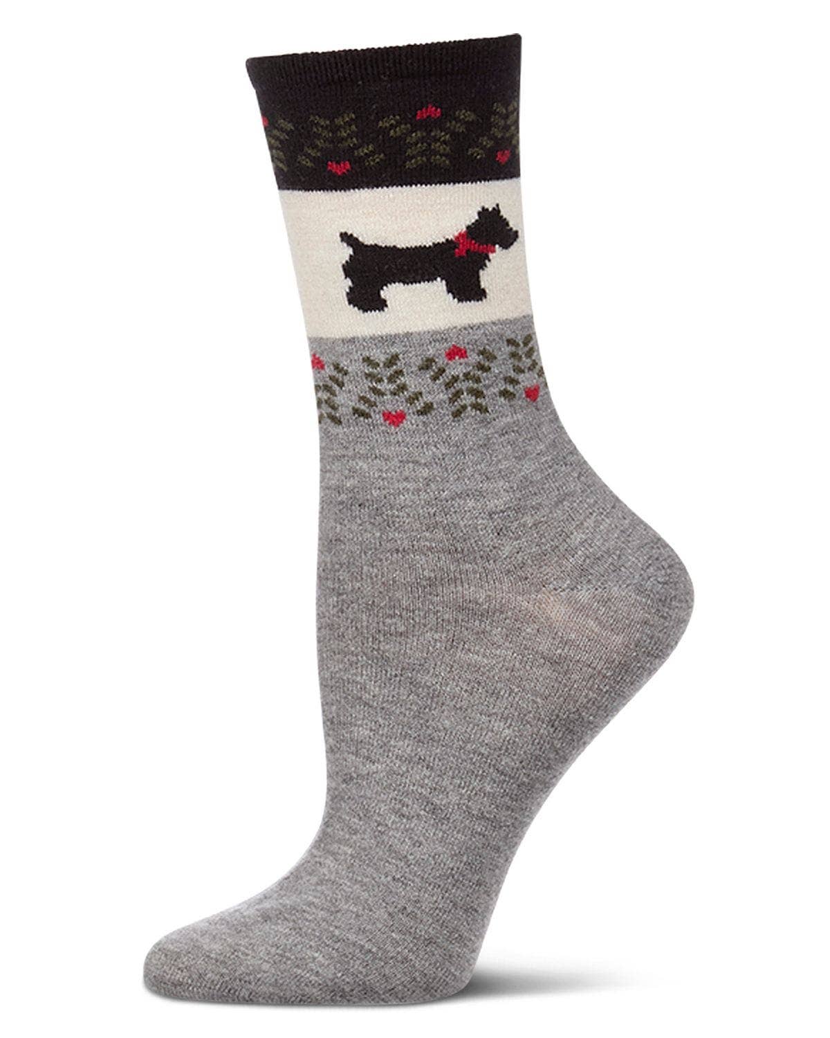 Scotty Fairisle Cashmere Crew