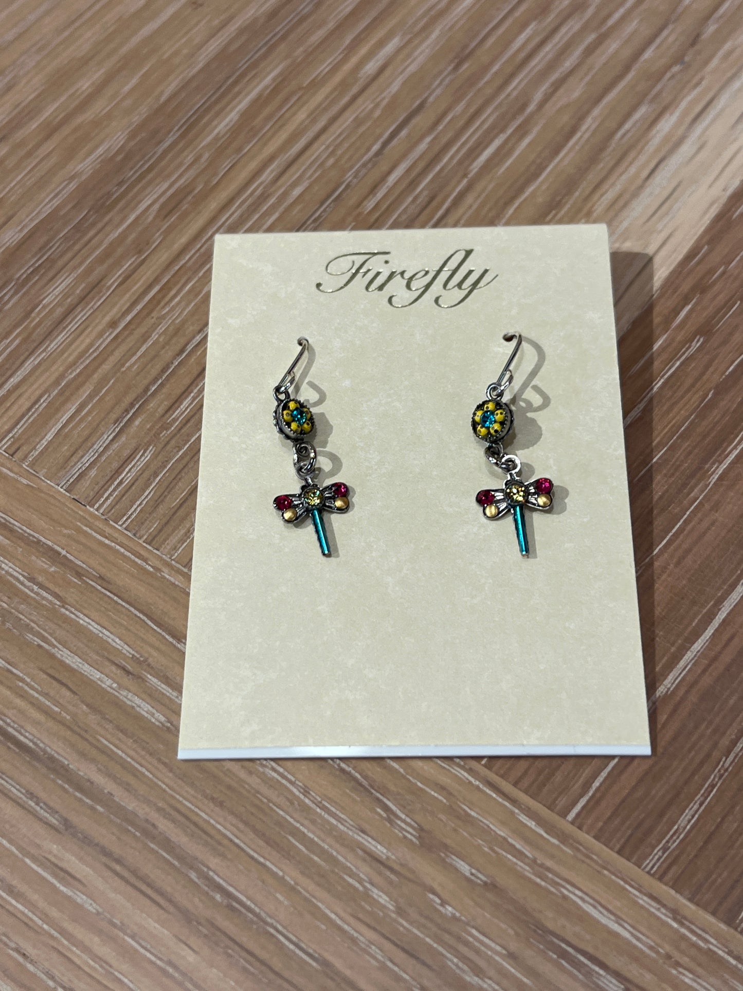 596 Mini Dragonfly earring
