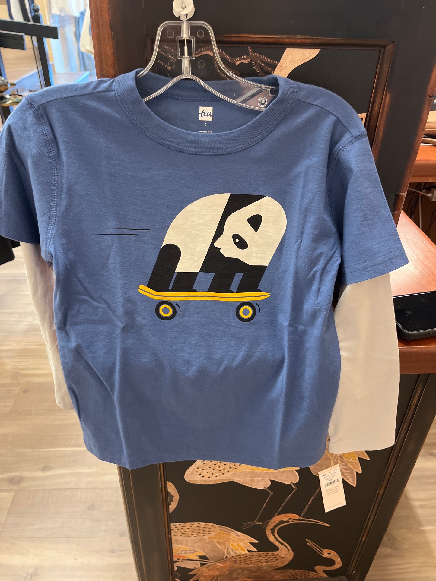 Skater Panda Layered Tee