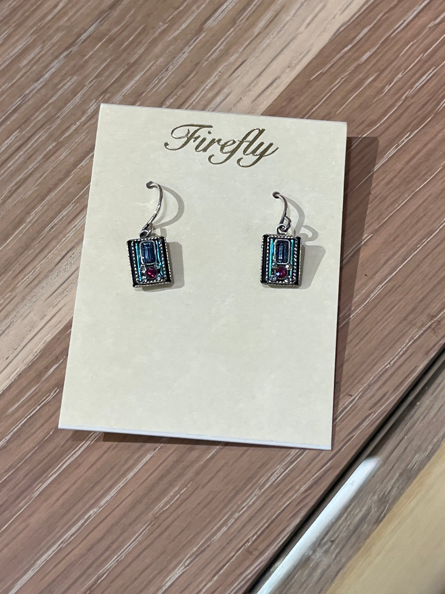 303 Rectangular earrings