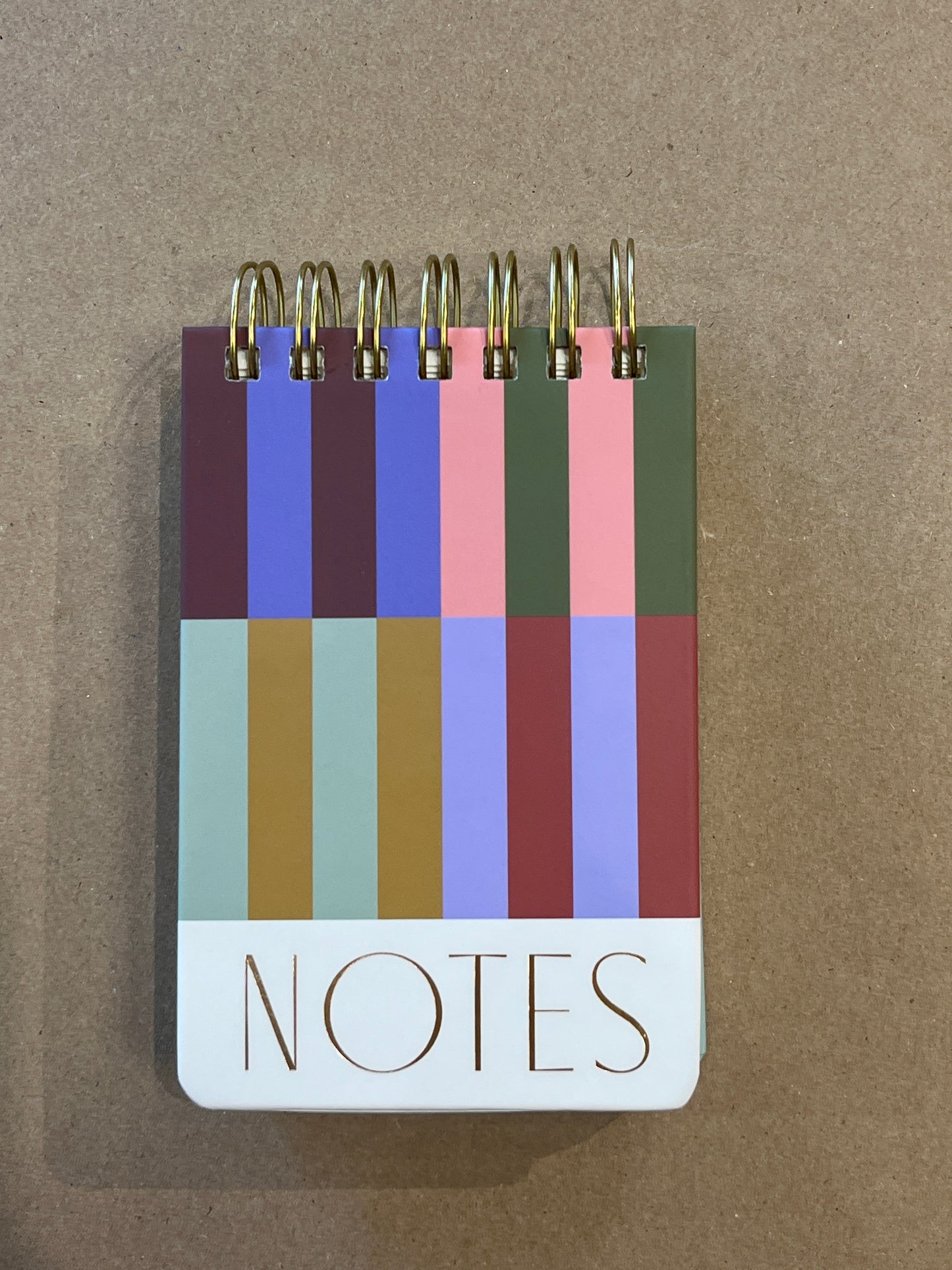 Chunky Striped Notepad