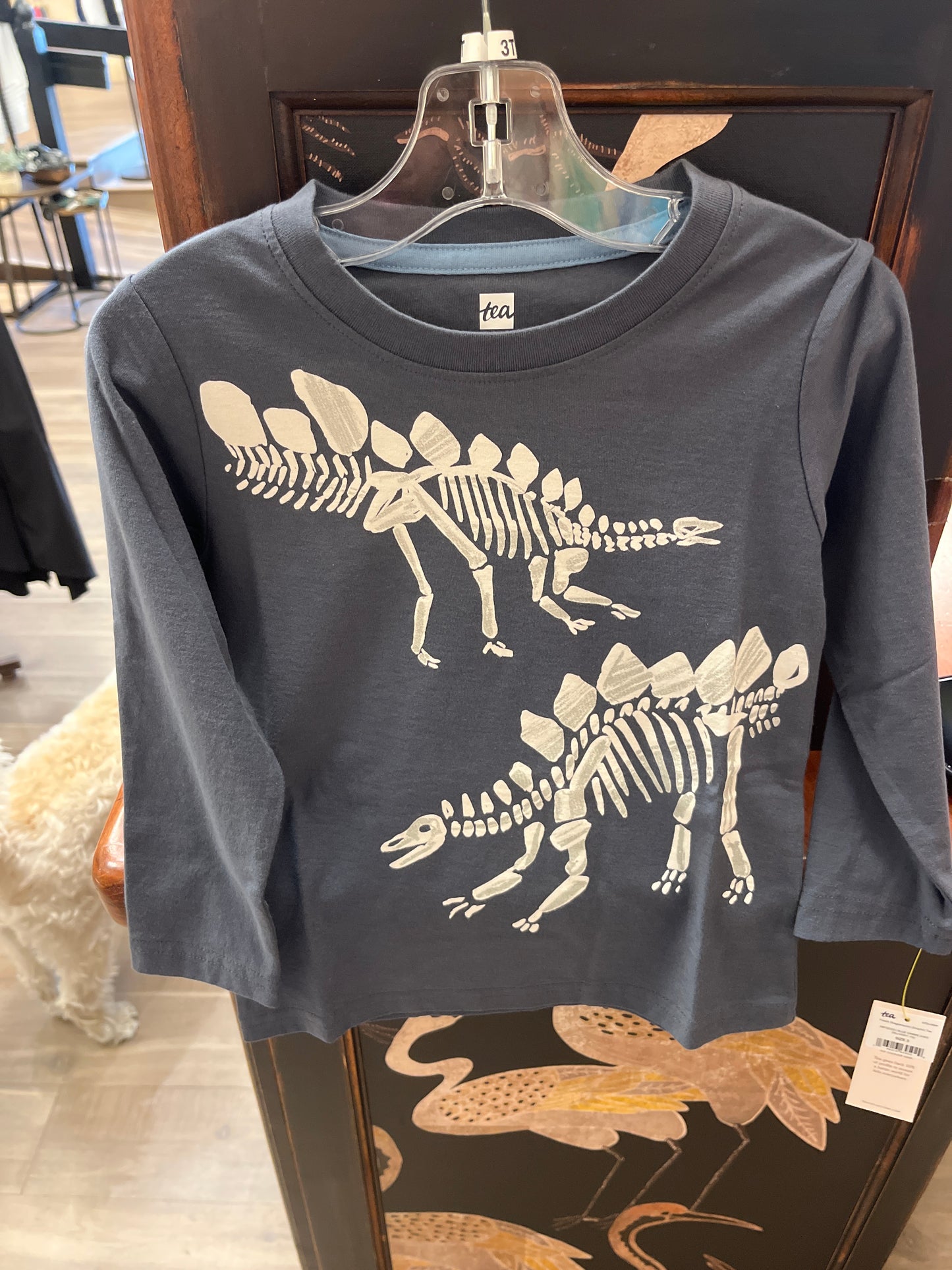Fossil Stegosaurus Graphic Tea