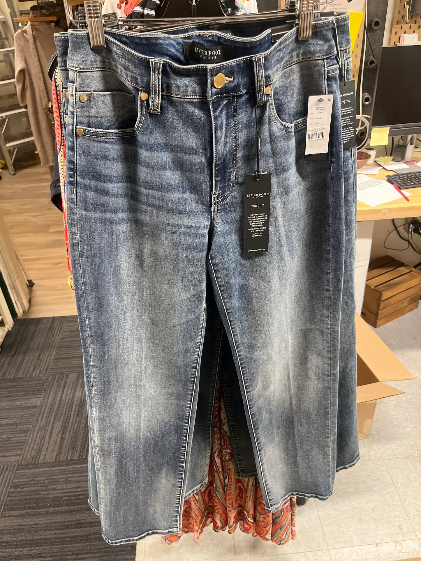 30" Kennedy Straight Jean