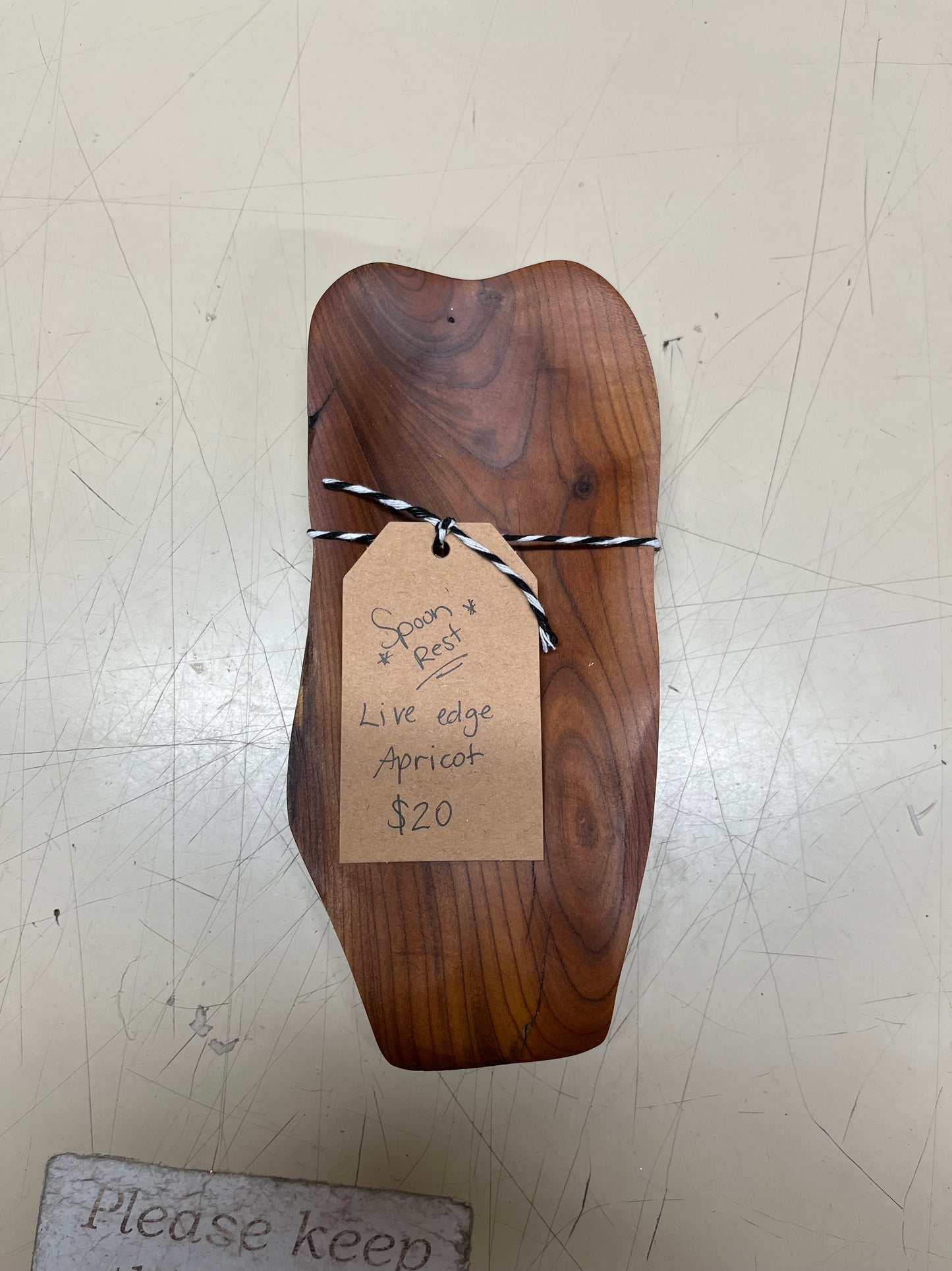 Serv. Spoon Rest Apricot