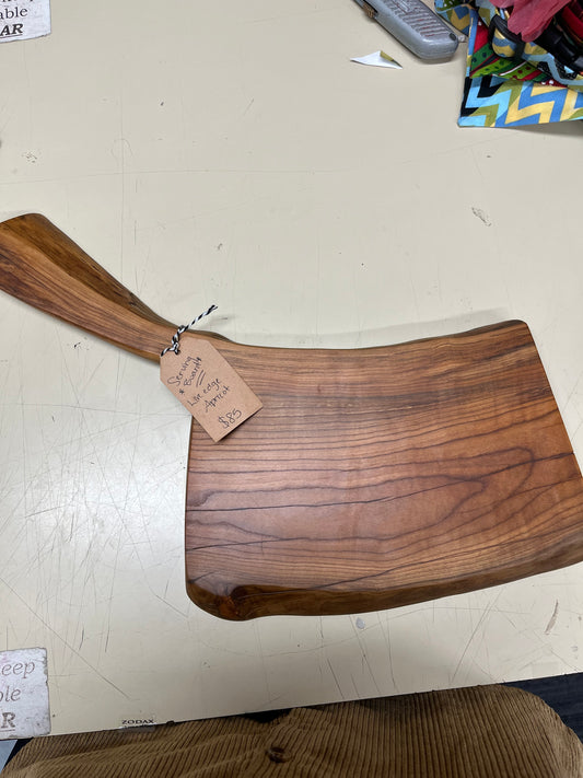 Serv. Board Mallet Apricot