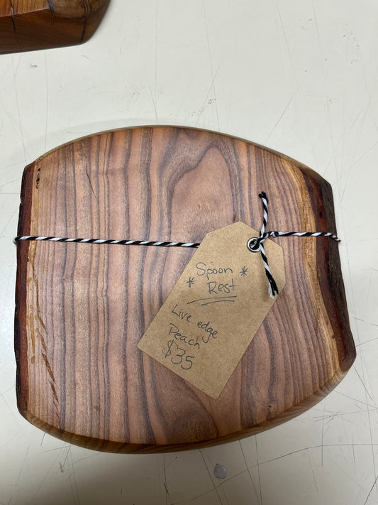 Serv. Spoon rest Peach