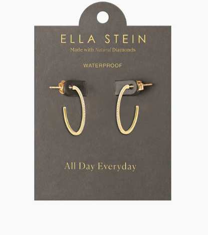 Gold Hoop Earring LG
