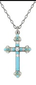 SM Cross Simple Tube Bead Neck