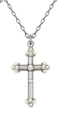 SM Cross Simple Tube Bead Neck