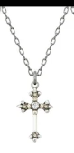 Dainty cross necklace