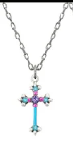 Dainty cross necklace