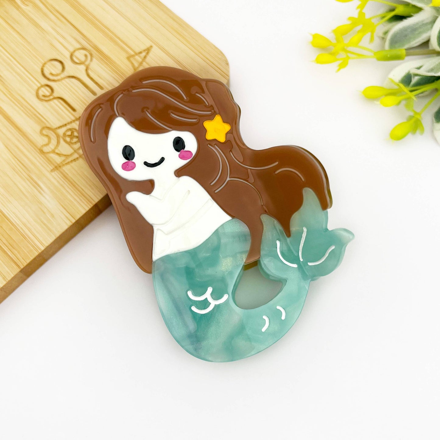 Mermaid Hair Claw Clip