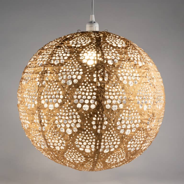 Stella Nova Outdoor Pendent Light - Dewdrop 18" Bronze