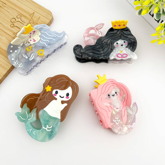 Mermaid Hair Claw Clip