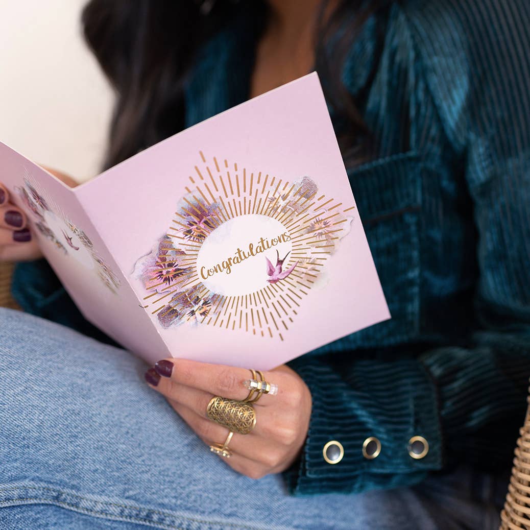 Greeting Card - Glow Congratulations