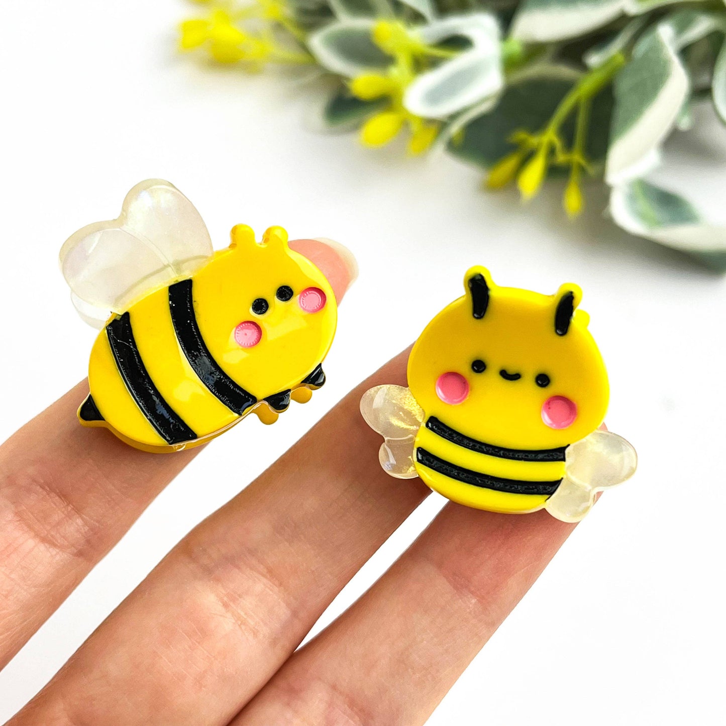 Mini Bee Hair Claw Clip, Insect Hair Clip