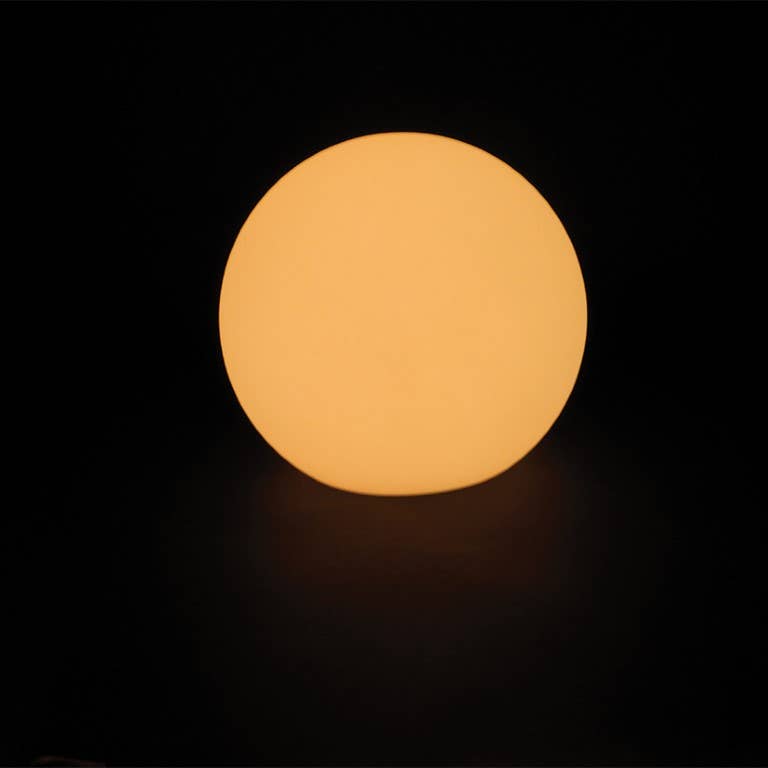 GLOW Portable LED Harvest Moon Outdoor Lantern - 12"