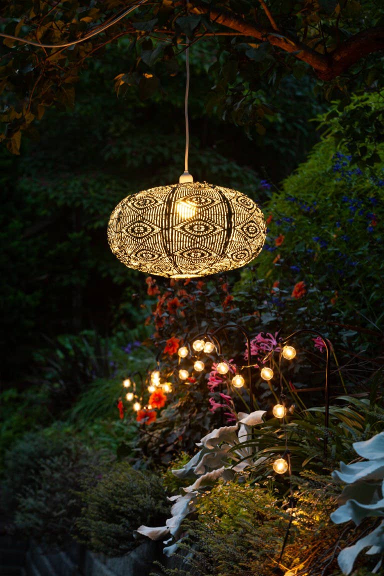 Stella Nova Outdoor Pendent Light - Starbeam 20" Evergreen