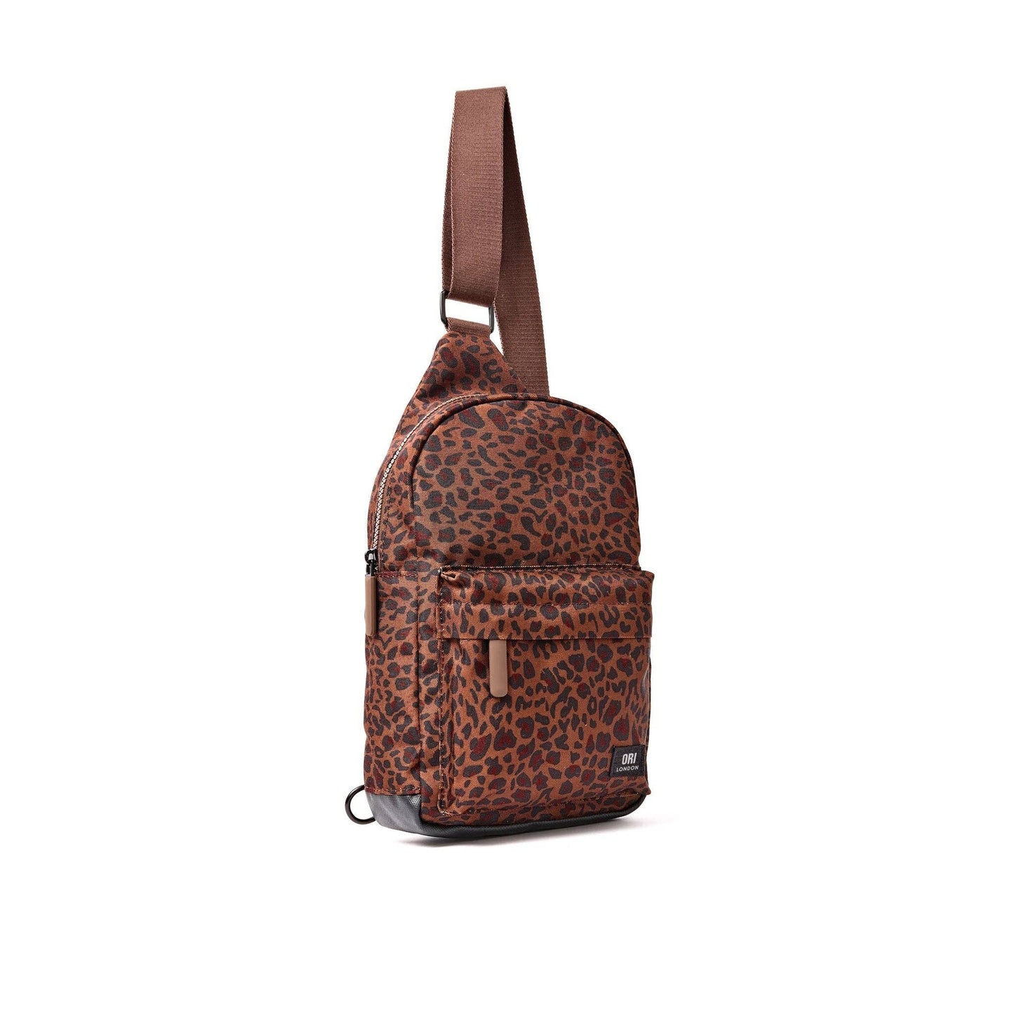 Willesden Sling in Mini Leopard Canvas