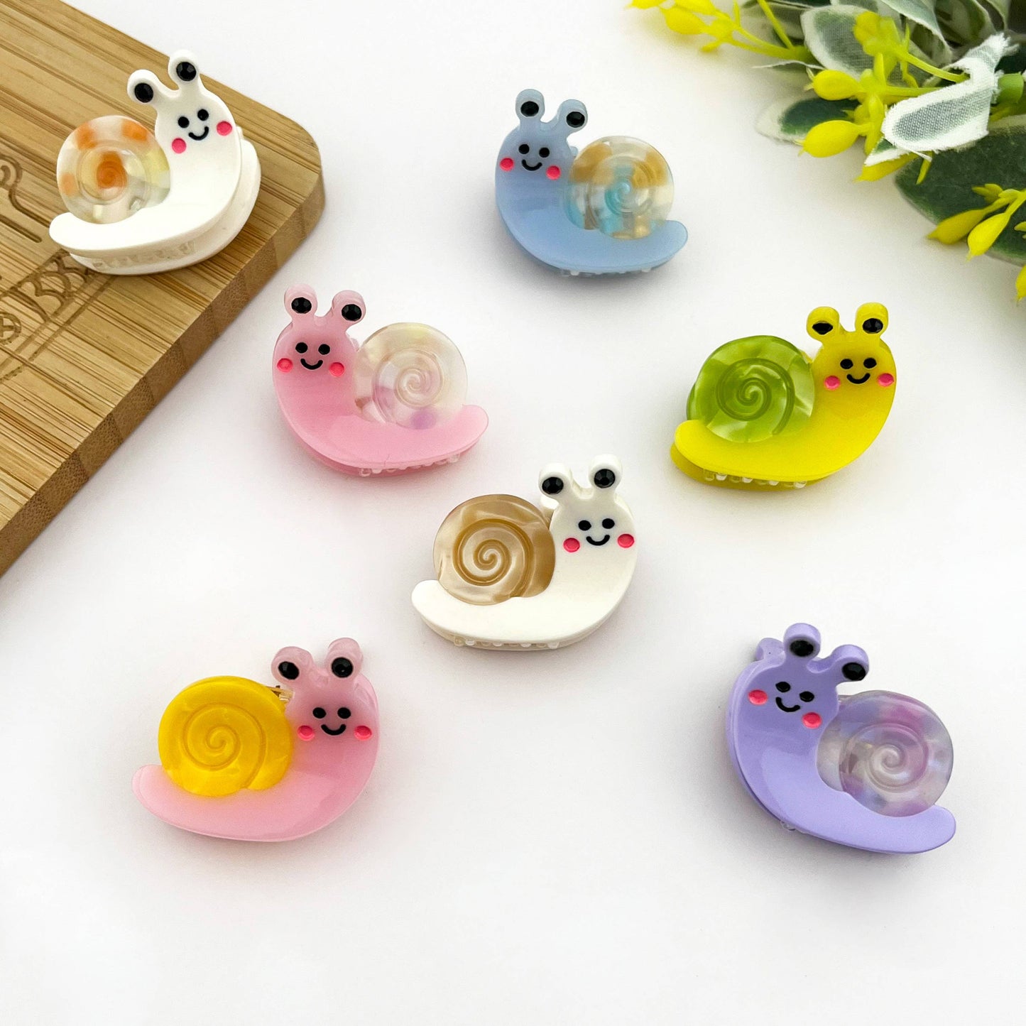 Mini Snail Hair Claw Clip