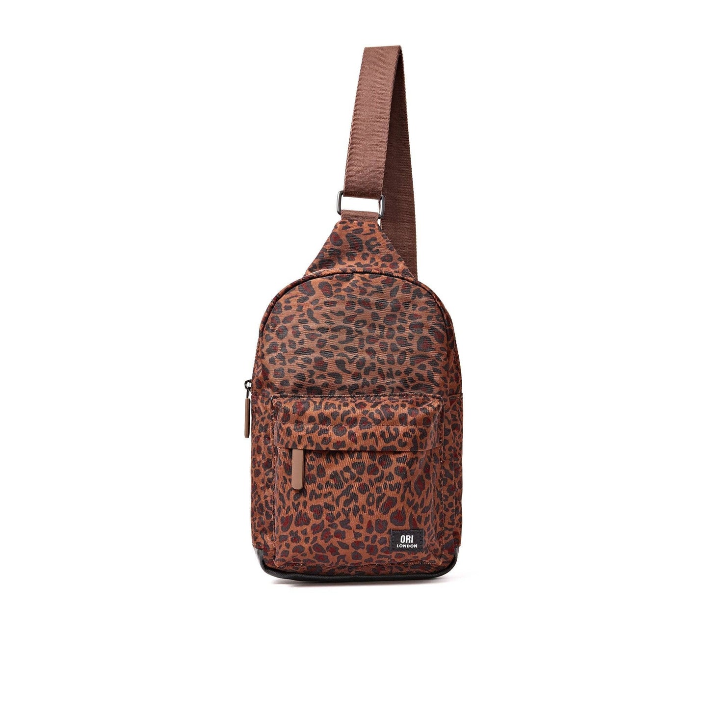 Willesden Sling in Mini Leopard Canvas