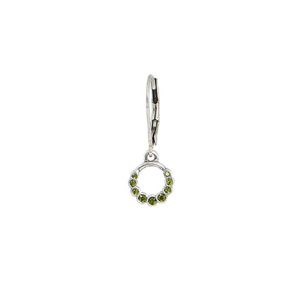 Small Crystal Hoop