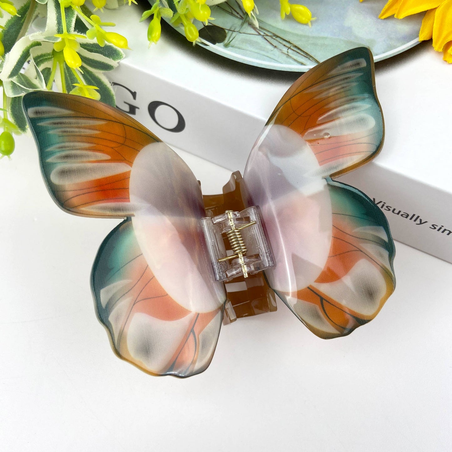 Colorful Butterfly Hair Clips