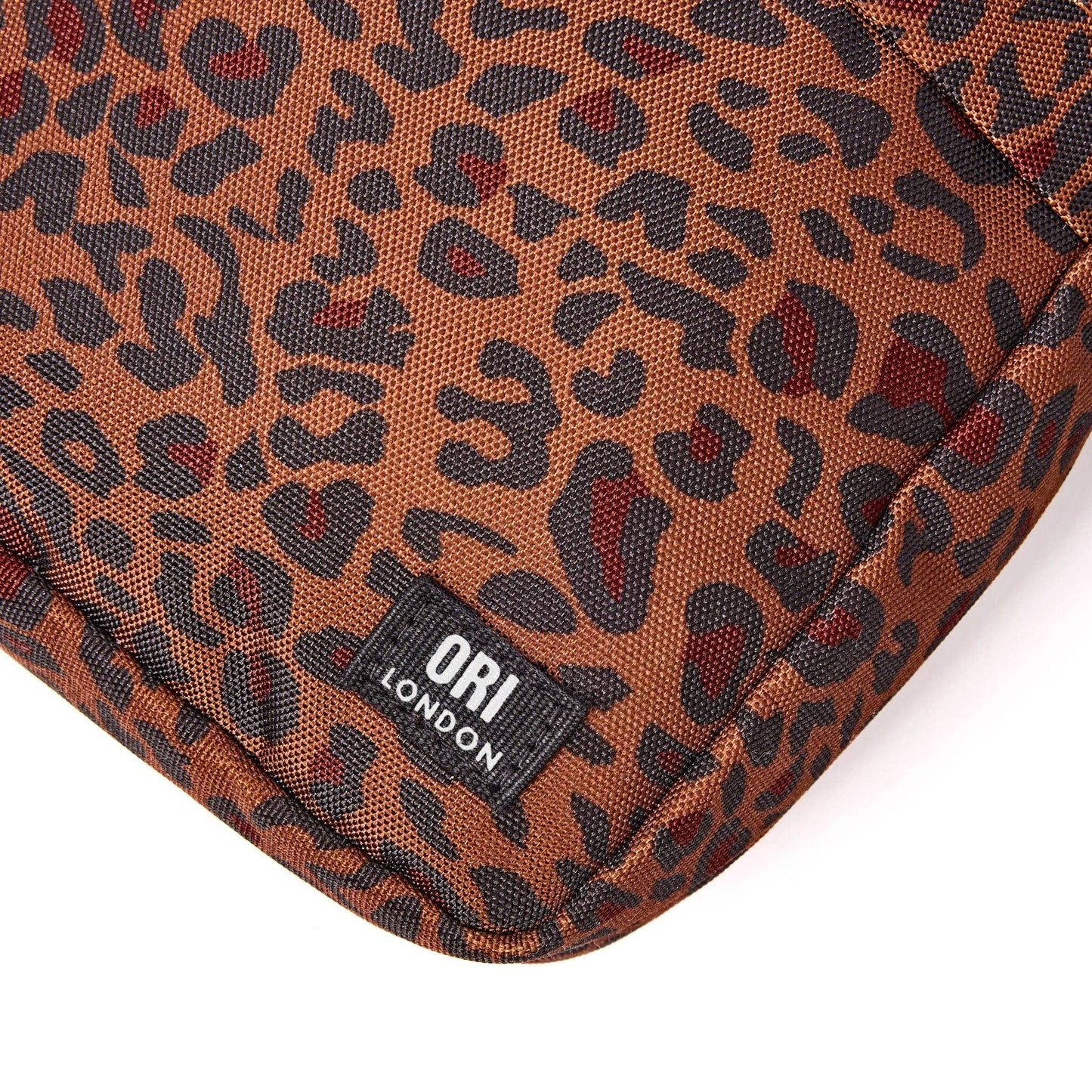 Bond Crossbody in Mini Leopard Canvas