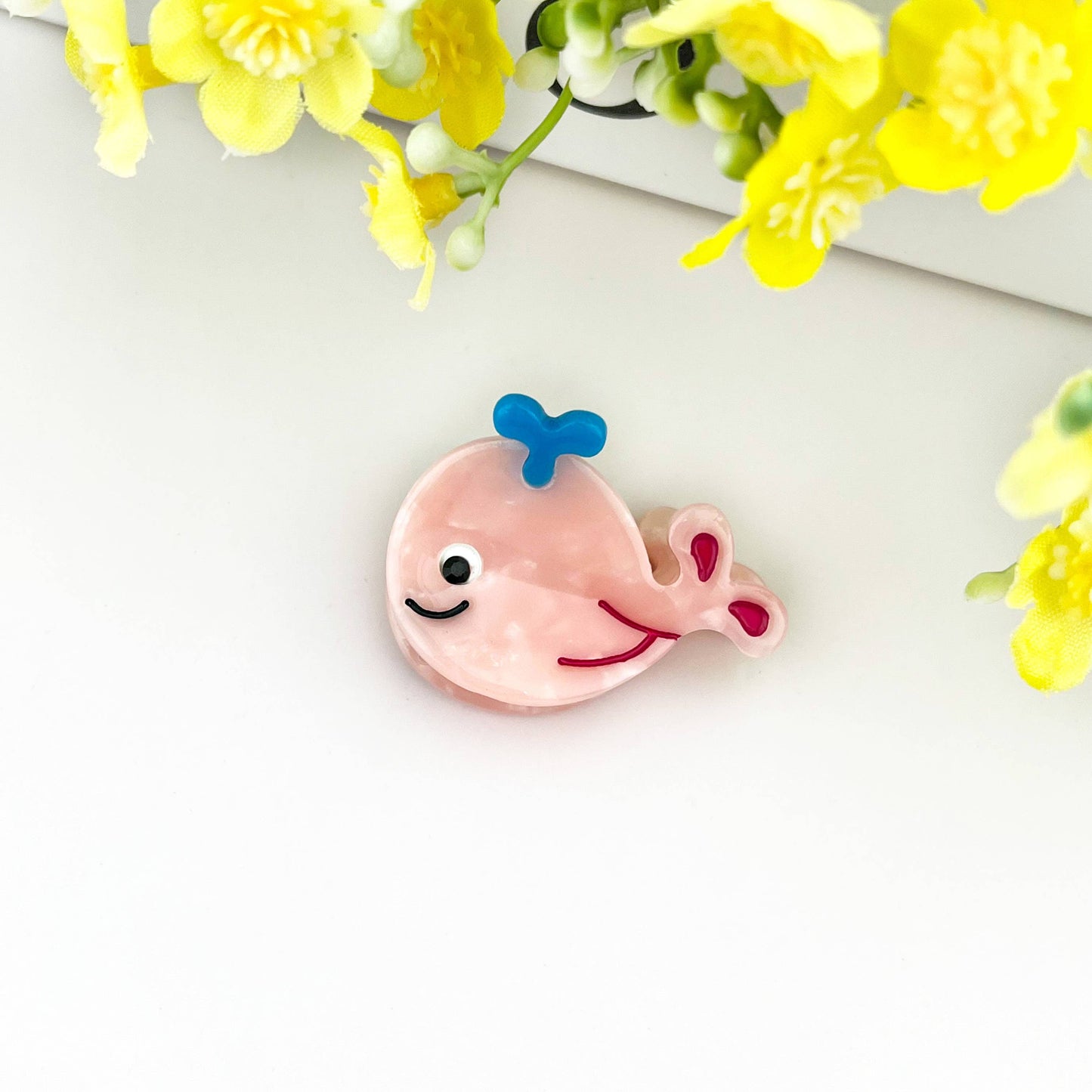 Ocean Fish/Whale Mini Claw Hair Clip