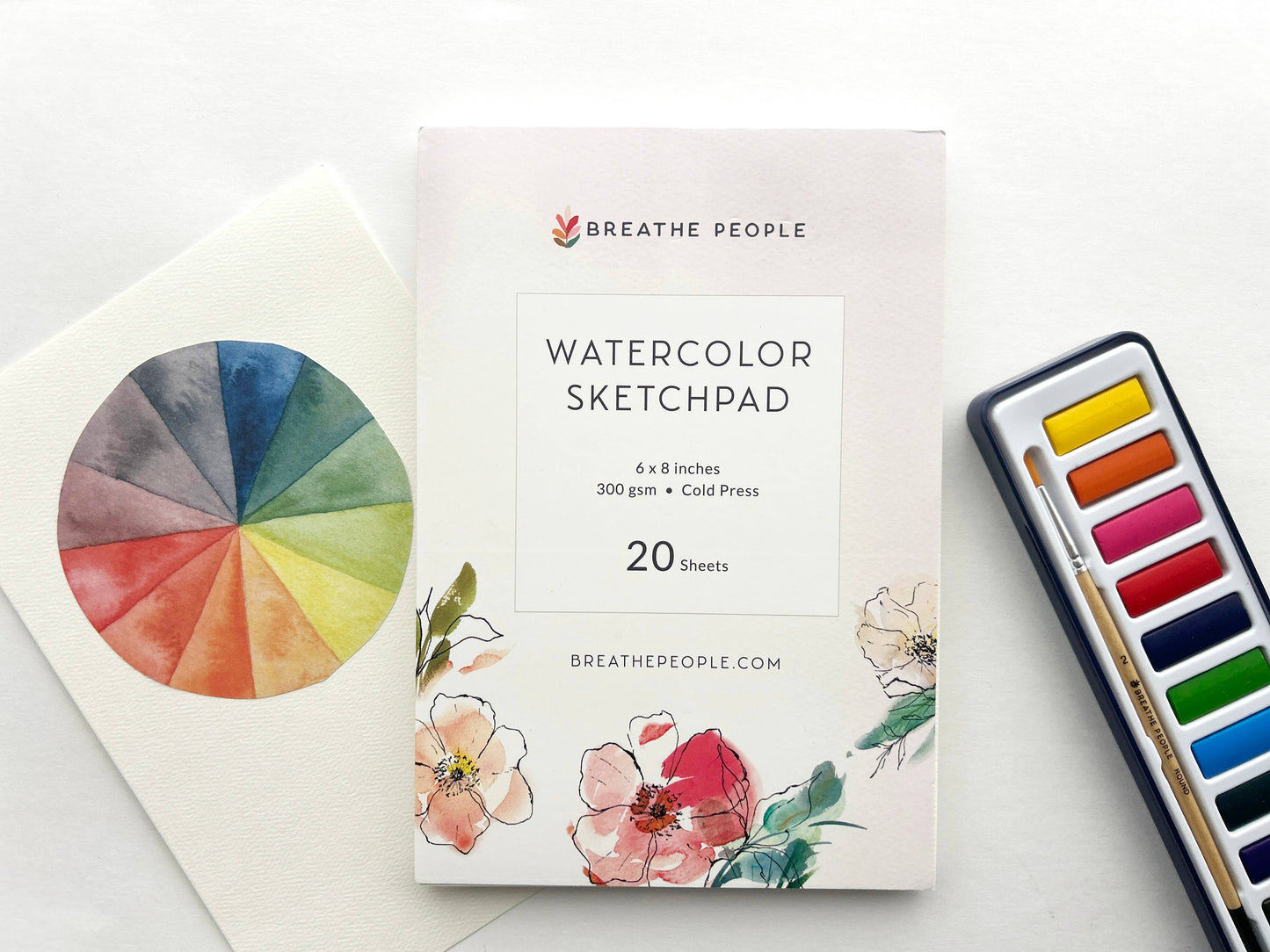 Watercolor Sketch Pad for Creatives- Premium Art Supplies