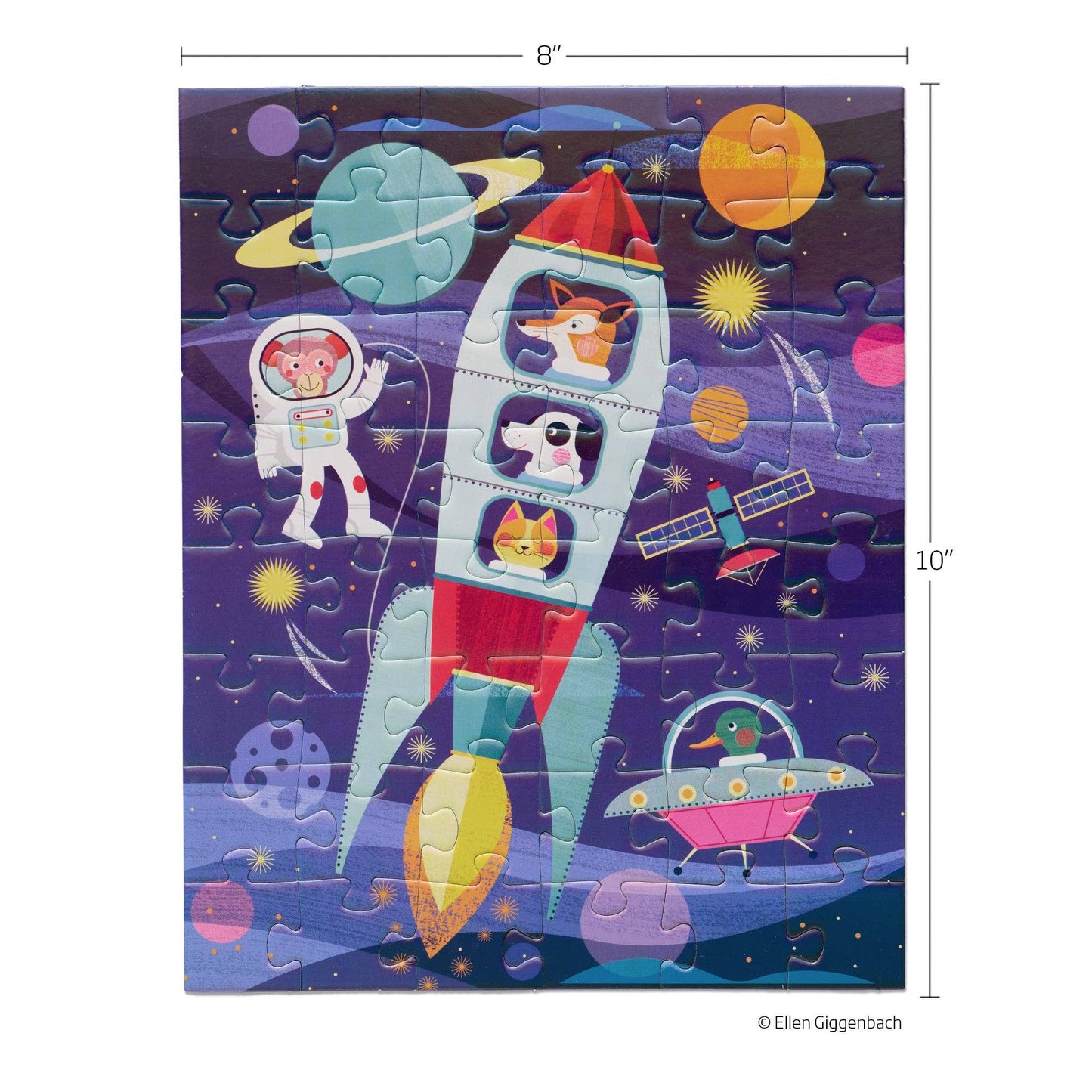 Space Explorers 48 Piece Puzzle Snax Kids Birthday Gift
