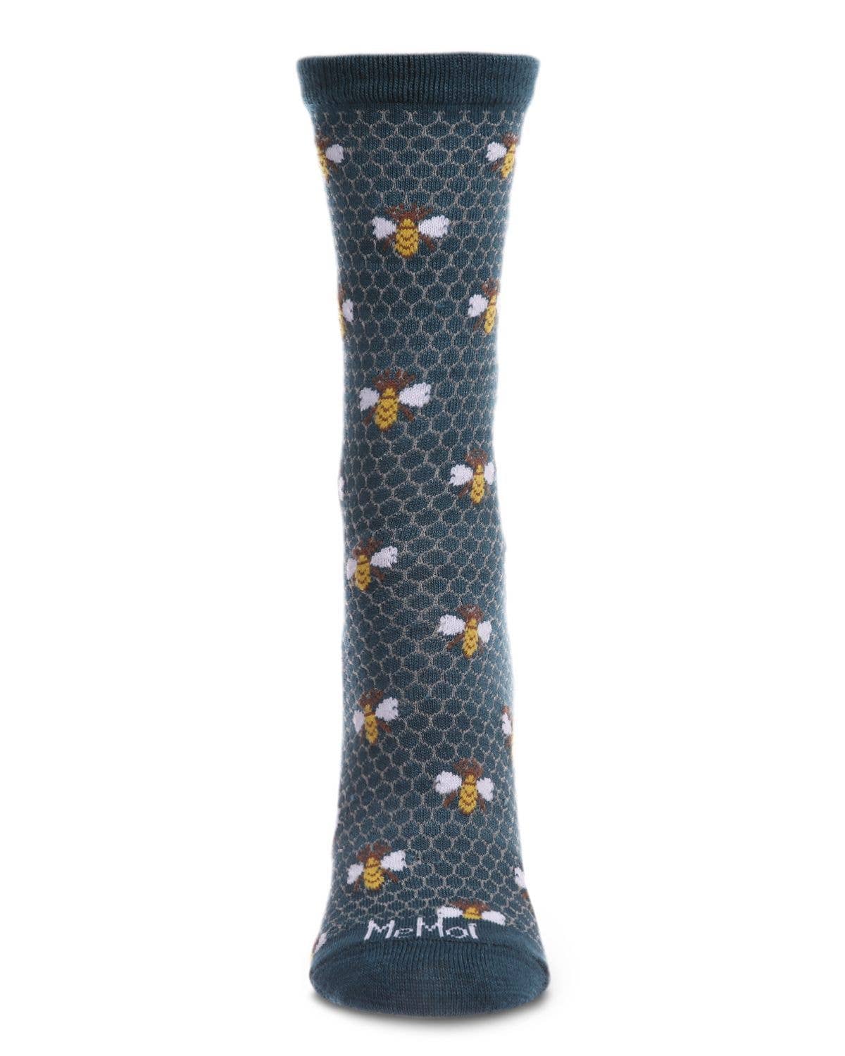 Honey Bee Crew Socks