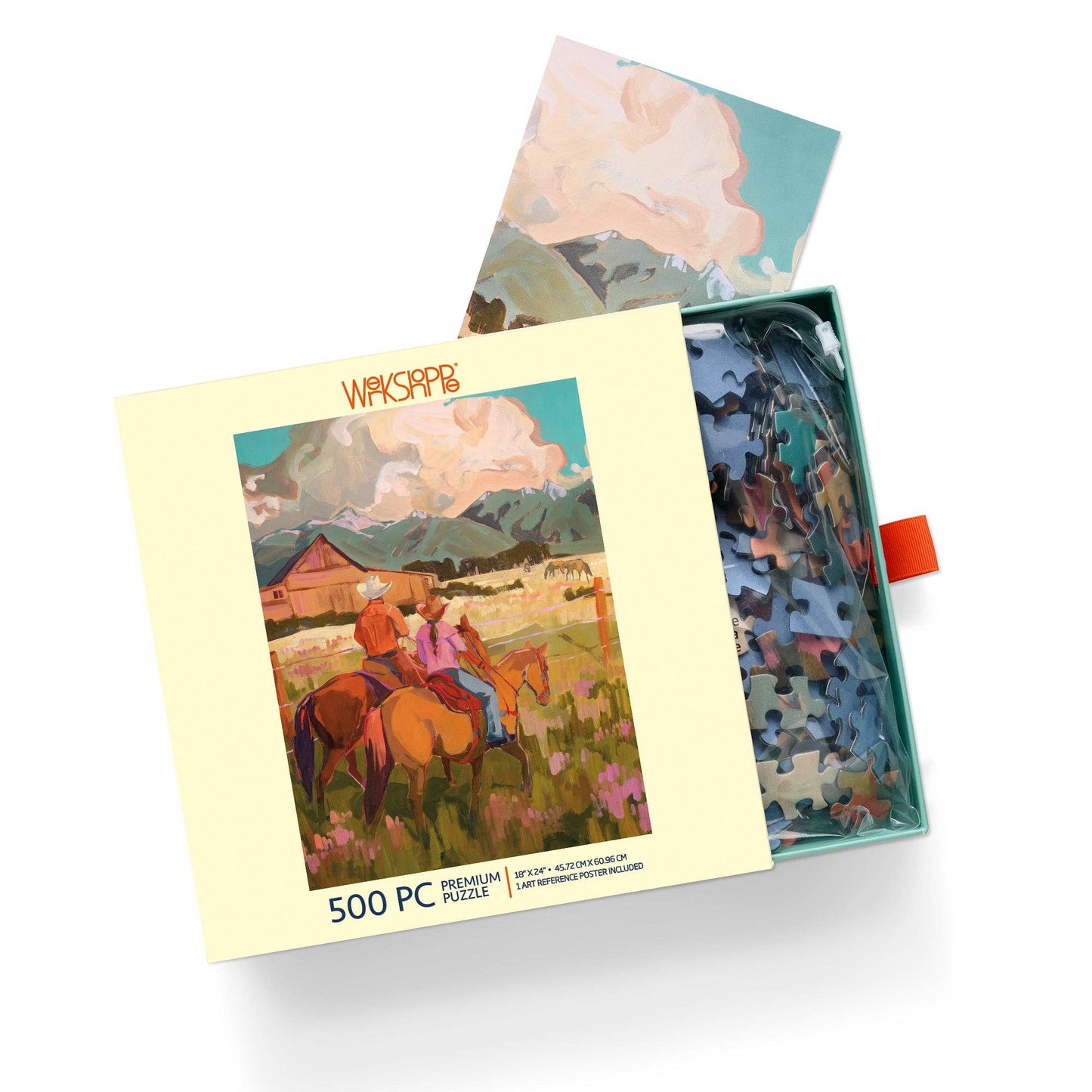 Saddle Up 500 Piece Puzzle Gift for Horse Lover