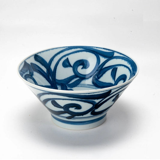 Blue & White Ramen Bowl