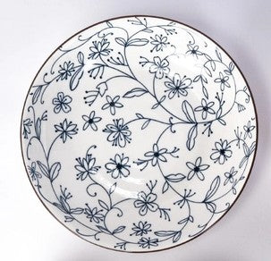 Blue & White Plate