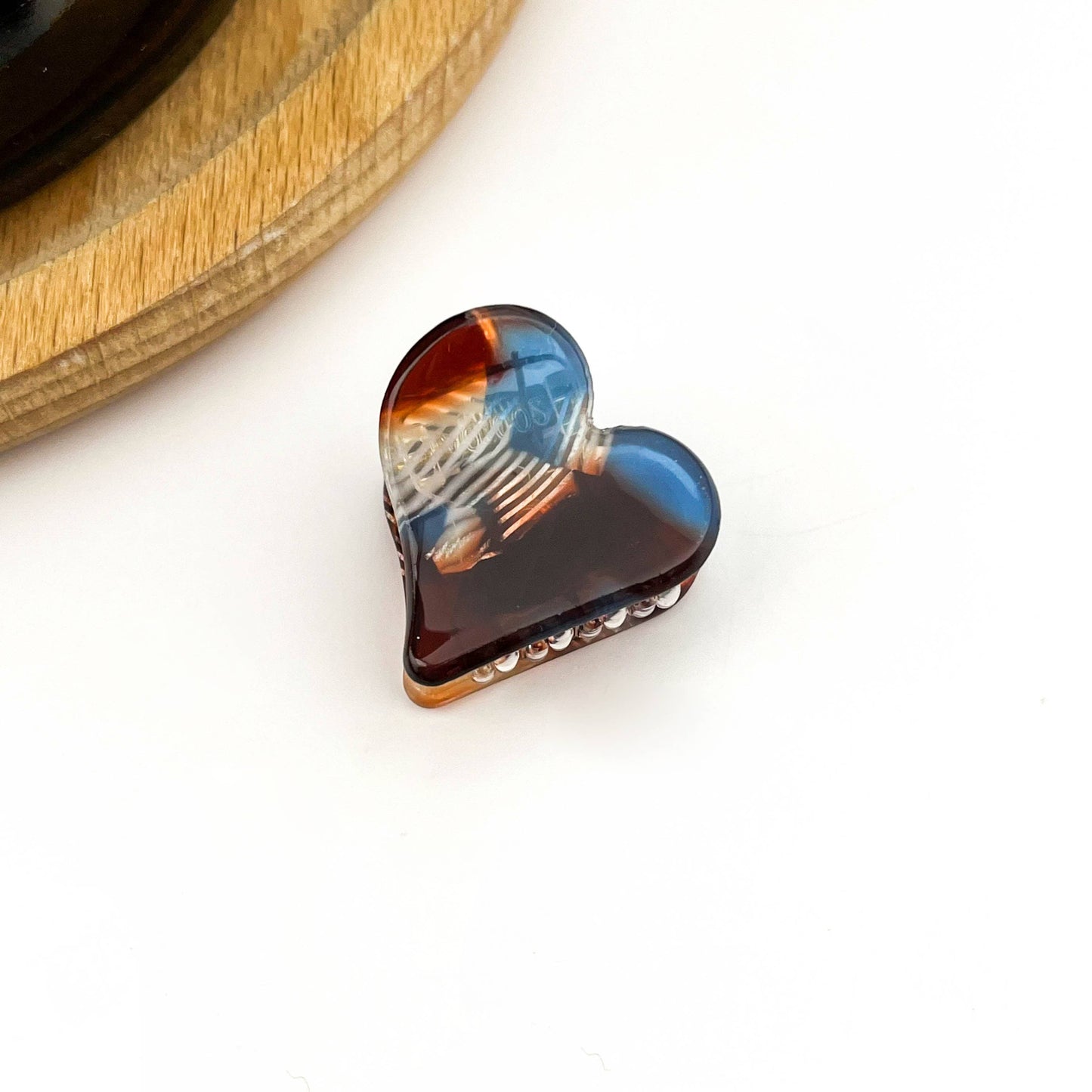 Mini Heart Hair Claw Clip, Valentine's Day Accessory