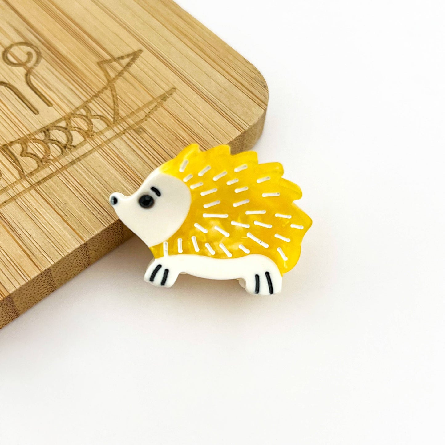 Mini Hedgehog Hair Claw Clip, Animal Hair Clip