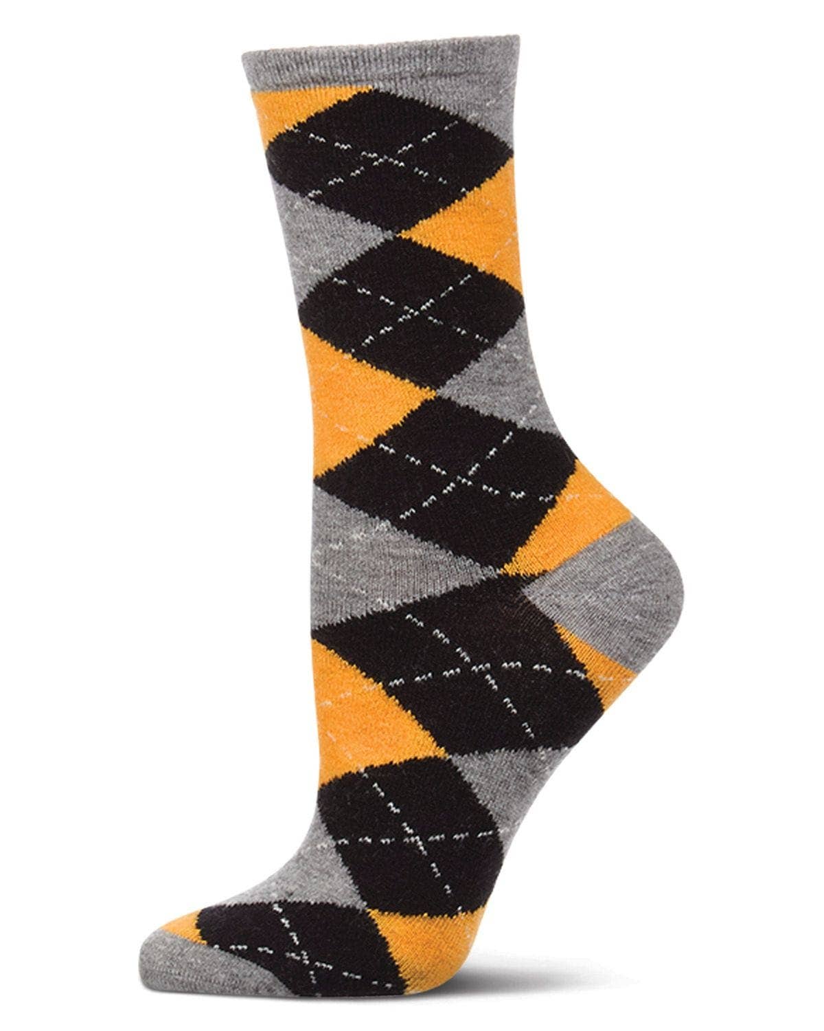 Argyle Cashmere Crew
