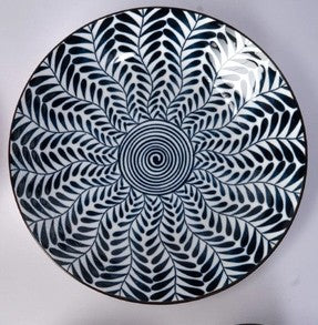 Blue & White Plate