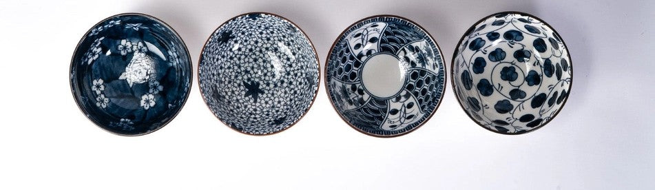 Blue & White Rice Bowl