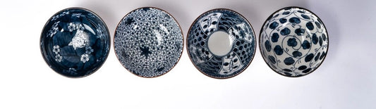 Blue & White Rice Bowl