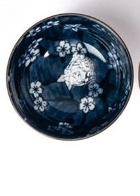 Blue & White Rice Bowl